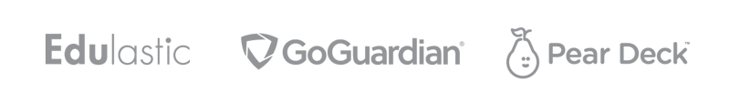 Edulastic, GoGuardian, and Pear Deck